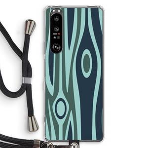 CaseCompany Bast B: Sony Xperia 1 III Transparant Hoesje met koord