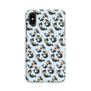 CaseCompany Zeemeermin: iPhone Xs Volledig Geprint Hoesje