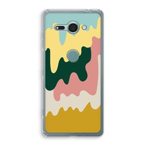 CaseCompany Baar B: Sony Xperia XZ2 Compact Transparant Hoesje