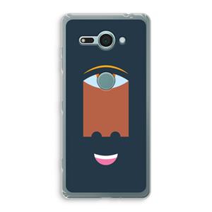 CaseCompany Mono M: Sony Xperia XZ2 Compact Transparant Hoesje