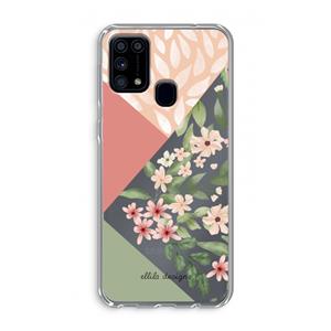 CaseCompany Sweet heaven geometrics: Samsung Galaxy M31 Transparant Hoesje