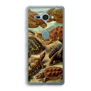 CaseCompany Haeckel Chelonia: Sony Xperia XZ2 Compact Transparant Hoesje