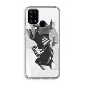 CaseCompany House: Samsung Galaxy M31 Transparant Hoesje