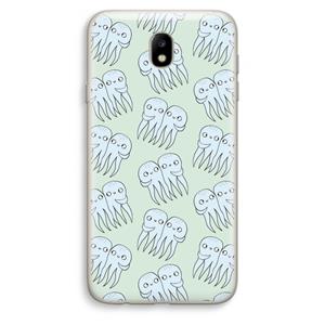 CaseCompany Octopussen: Samsung Galaxy J7 (2017) Transparant Hoesje