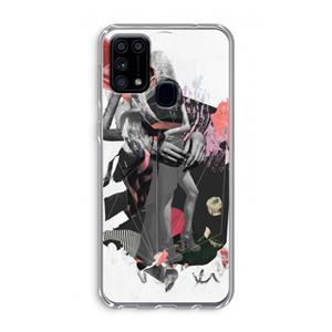 CaseCompany Dissimulation du réel: Samsung Galaxy M31 Transparant Hoesje