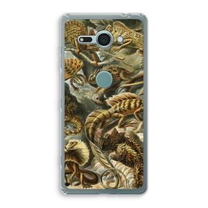 CaseCompany Haeckel Lacertilia: Sony Xperia XZ2 Compact Transparant Hoesje