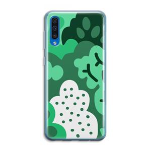 CaseCompany Bushes: Samsung Galaxy A50 Transparant Hoesje