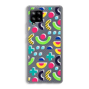 CaseCompany 8-bit N°1: Samsung Galaxy A42 5G Transparant Hoesje
