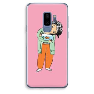 CaseCompany Visknuffel: Samsung Galaxy S9 Plus Transparant Hoesje