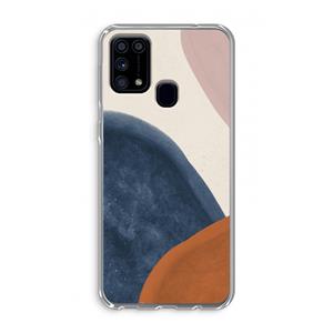 CaseCompany Geo #1: Samsung Galaxy M31 Transparant Hoesje