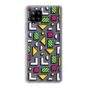 CaseCompany 8-bit N°4: Samsung Galaxy A42 5G Transparant Hoesje