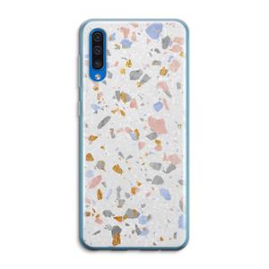 CaseCompany Terrazzo N°8: Samsung Galaxy A50 Transparant Hoesje