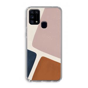 CaseCompany Geo #2: Samsung Galaxy M31 Transparant Hoesje