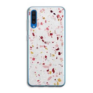 CaseCompany Terrazzo N°9: Samsung Galaxy A50 Transparant Hoesje