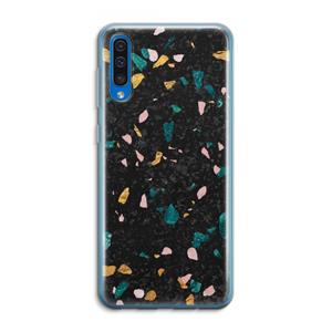 CaseCompany Terrazzo N°10: Samsung Galaxy A50 Transparant Hoesje