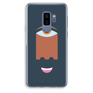 CaseCompany Mono M: Samsung Galaxy S9 Plus Transparant Hoesje