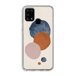 CaseCompany Geo #4: Samsung Galaxy M31 Transparant Hoesje