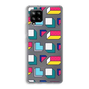 CaseCompany 8-bit N°7: Samsung Galaxy A42 5G Transparant Hoesje