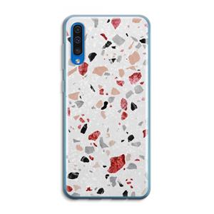CaseCompany Terrazzo N°12: Samsung Galaxy A50 Transparant Hoesje