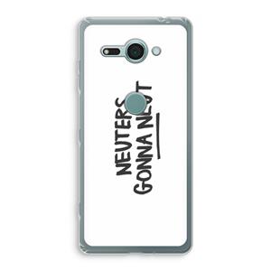 CaseCompany Neuters: Sony Xperia XZ2 Compact Transparant Hoesje