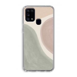 CaseCompany Geo #6: Samsung Galaxy M31 Transparant Hoesje