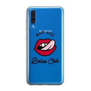 CaseCompany Badass Babes Club: Samsung Galaxy A50 Transparant Hoesje