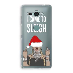 CaseCompany Came To Sleigh: Sony Xperia XZ2 Compact Transparant Hoesje