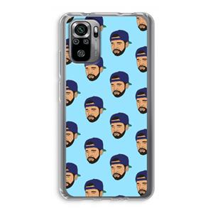 CaseCompany Drake Away: Xiaomi Redmi Note 10S Transparant Hoesje