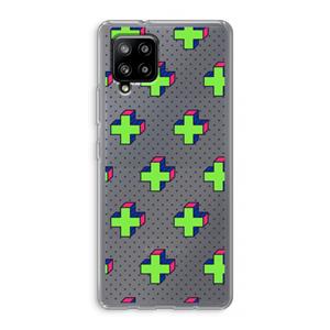 CaseCompany 8-bit N°10: Samsung Galaxy A42 5G Transparant Hoesje
