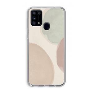 CaseCompany Geo #8: Samsung Galaxy M31 Transparant Hoesje