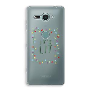 CaseCompany It's Lit: Sony Xperia XZ2 Compact Transparant Hoesje