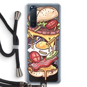 CaseCompany Diet Coke Please: Sony Xperia 5 II Transparant Hoesje met koord