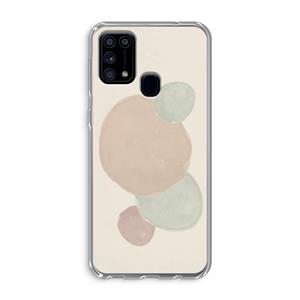 CaseCompany Geo #9: Samsung Galaxy M31 Transparant Hoesje