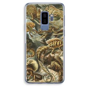 CaseCompany Haeckel Lacertilia: Samsung Galaxy S9 Plus Transparant Hoesje