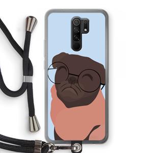 CaseCompany Ludo: Xiaomi Redmi 9 Transparant Hoesje met koord