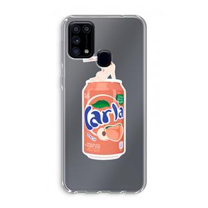 CaseCompany S(peach)less: Samsung Galaxy M31 Transparant Hoesje