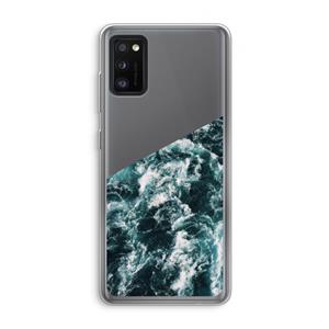 CaseCompany Zee golf: Samsung Galaxy A41 Transparant Hoesje