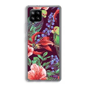 CaseCompany Papegaaien: Samsung Galaxy A42 5G Transparant Hoesje