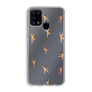 CaseCompany Dans #2: Samsung Galaxy M31 Transparant Hoesje