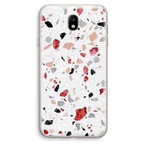 CaseCompany Terrazzo N°12: Samsung Galaxy J7 (2017) Transparant Hoesje