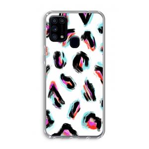 CaseCompany Cheetah color: Samsung Galaxy M31 Transparant Hoesje