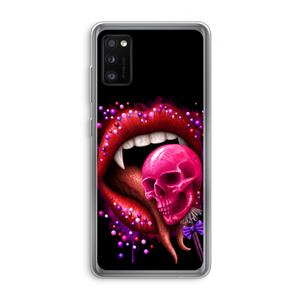 CaseCompany Dodelijk zoet: Samsung Galaxy A41 Transparant Hoesje