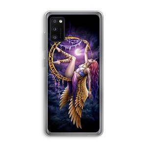 CaseCompany Aerial Angel: Samsung Galaxy A41 Transparant Hoesje