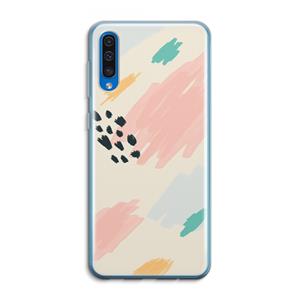 CaseCompany Sunday Chillings: Samsung Galaxy A50 Transparant Hoesje