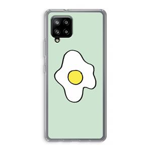 CaseCompany Spiegelei: Samsung Galaxy A42 5G Transparant Hoesje
