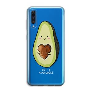 CaseCompany Avocuddle: Samsung Galaxy A50 Transparant Hoesje