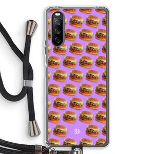 CaseCompany Giants: Sony Sony Xperia 10 III Transparant Hoesje met koord