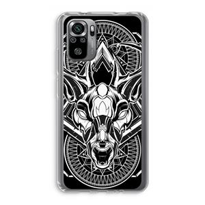 CaseCompany Oh Deer: Xiaomi Redmi Note 10S Transparant Hoesje