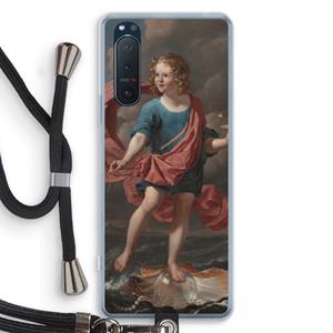 CaseCompany Soap Bubbles: Sony Xperia 5 II Transparant Hoesje met koord
