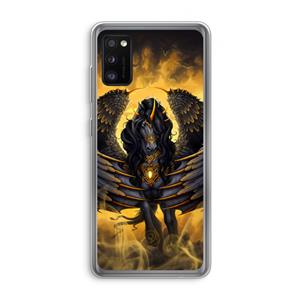 CaseCompany Pegasus: Samsung Galaxy A41 Transparant Hoesje